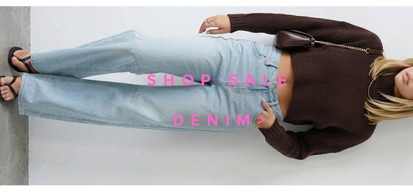 SHOP SALE DENIM