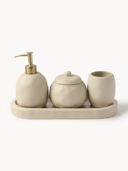 Set di 4 accessori da bagno Olin