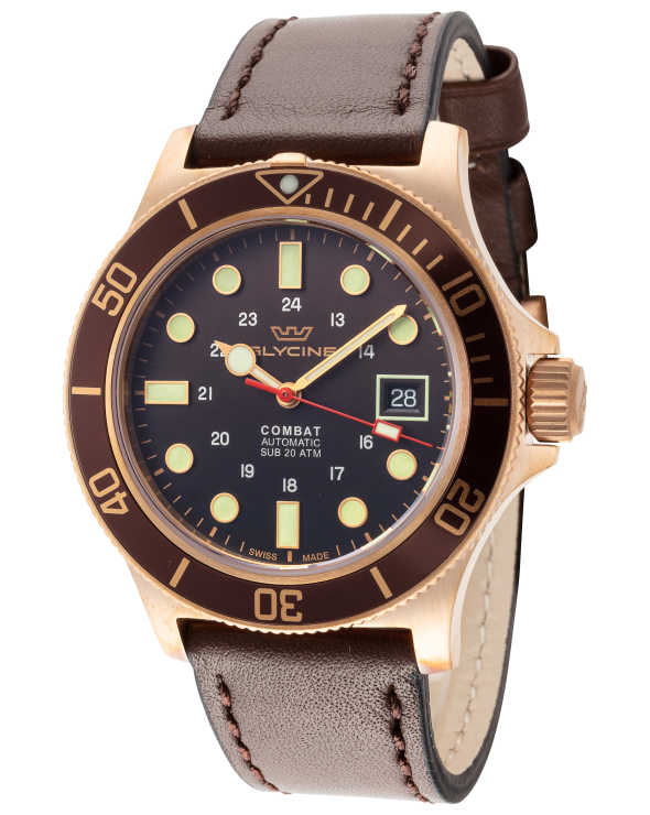 Glycine Combat Sub Bronze Men's Watch GL0375