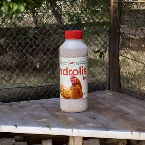 Anti poux rouges biologique pour poule et oiseaux Androlis 500mL taille M - Bestico