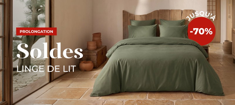 PROLONGATION, Soldes  Linge de lit