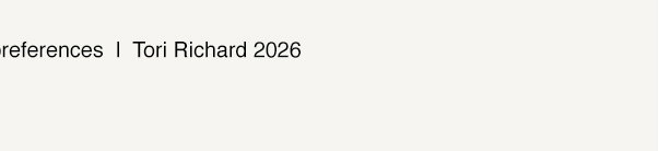 Tori Richard 2026