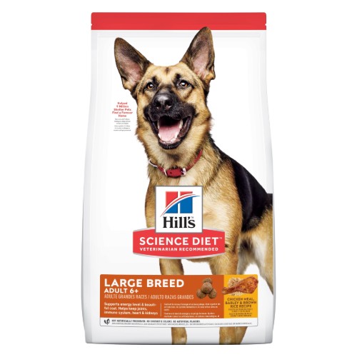 Image of Hills Science Diet Adult Large Breed 6+ Senior Dry Dog Food 12kg