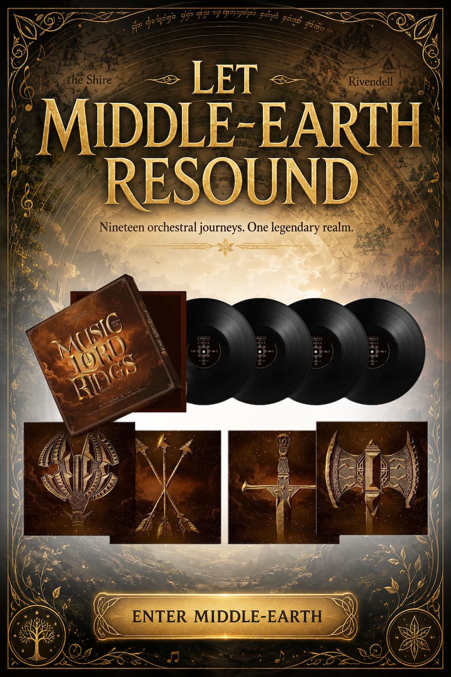 Lord of the Rings Vinyl