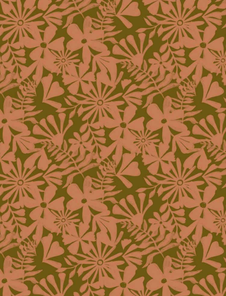 Minerva Exclusive Melissa Lowry Campo de Flores EcoVero Viscose Twill POD Fabric