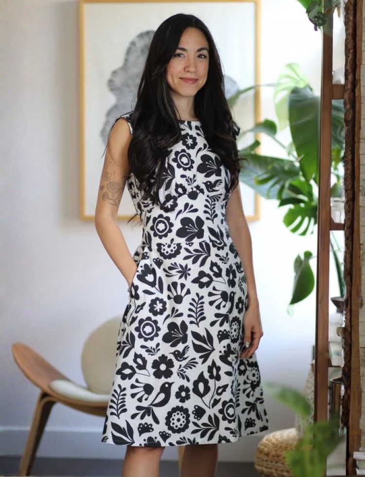 Itzoma Sewing Pattern Azalea Top and Dress (PDF)