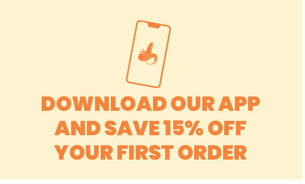 Download Our App and Save 15% Off Your First Order