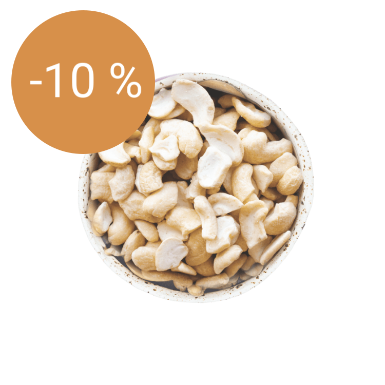 Image of FitnessFirst Cashewpala, luomu, (leivonta) 1kg
