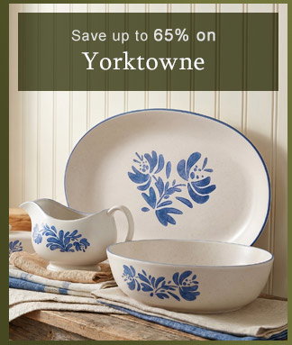 Save up to 65% on Yorktowne