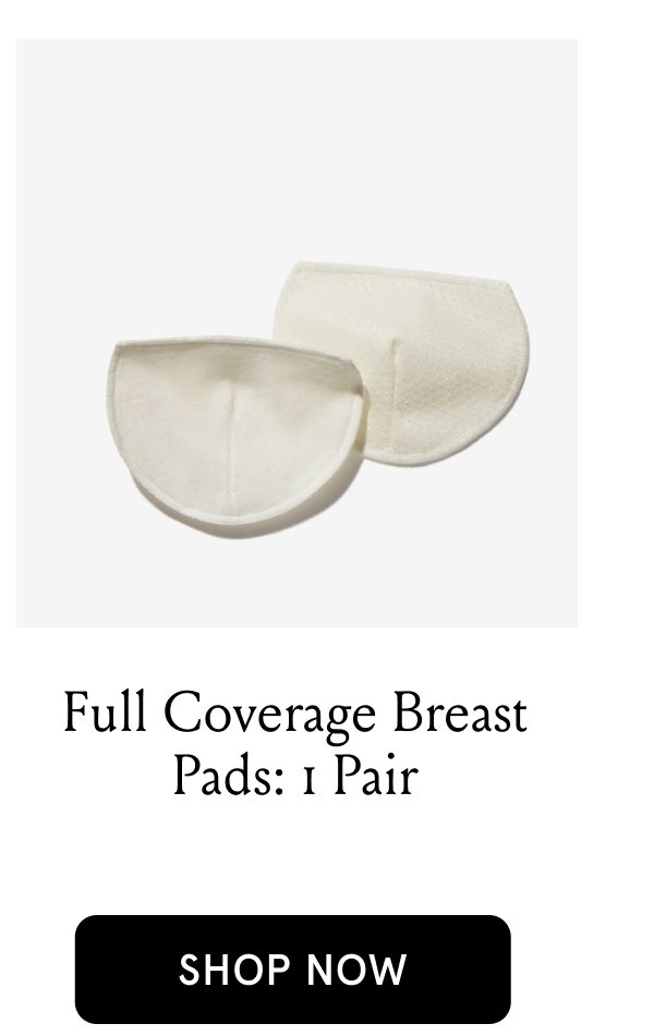 Full Coverage Breast Pads: 1 Pair
