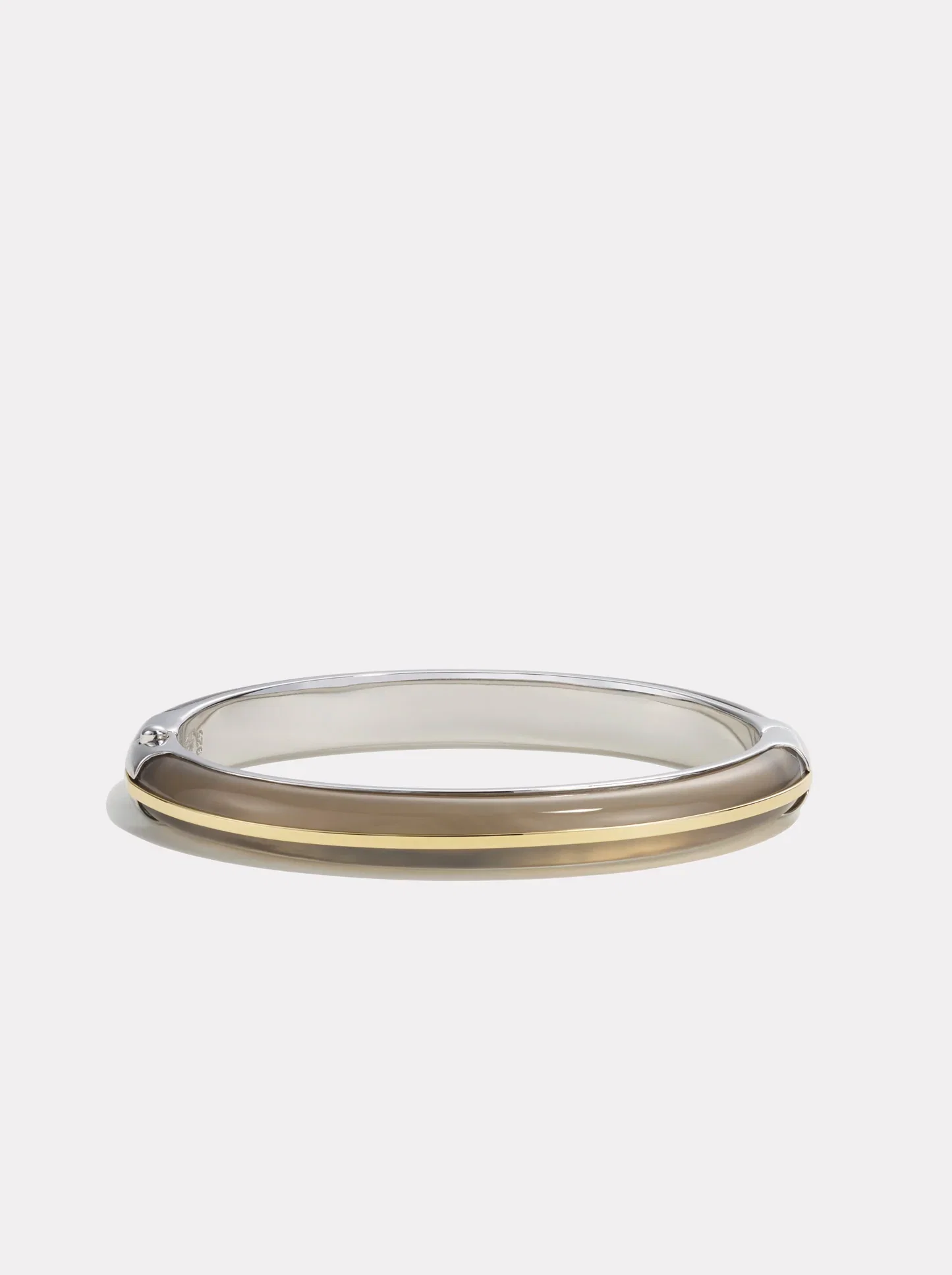 Image of Essential Stacking Bangle | Grey Agate