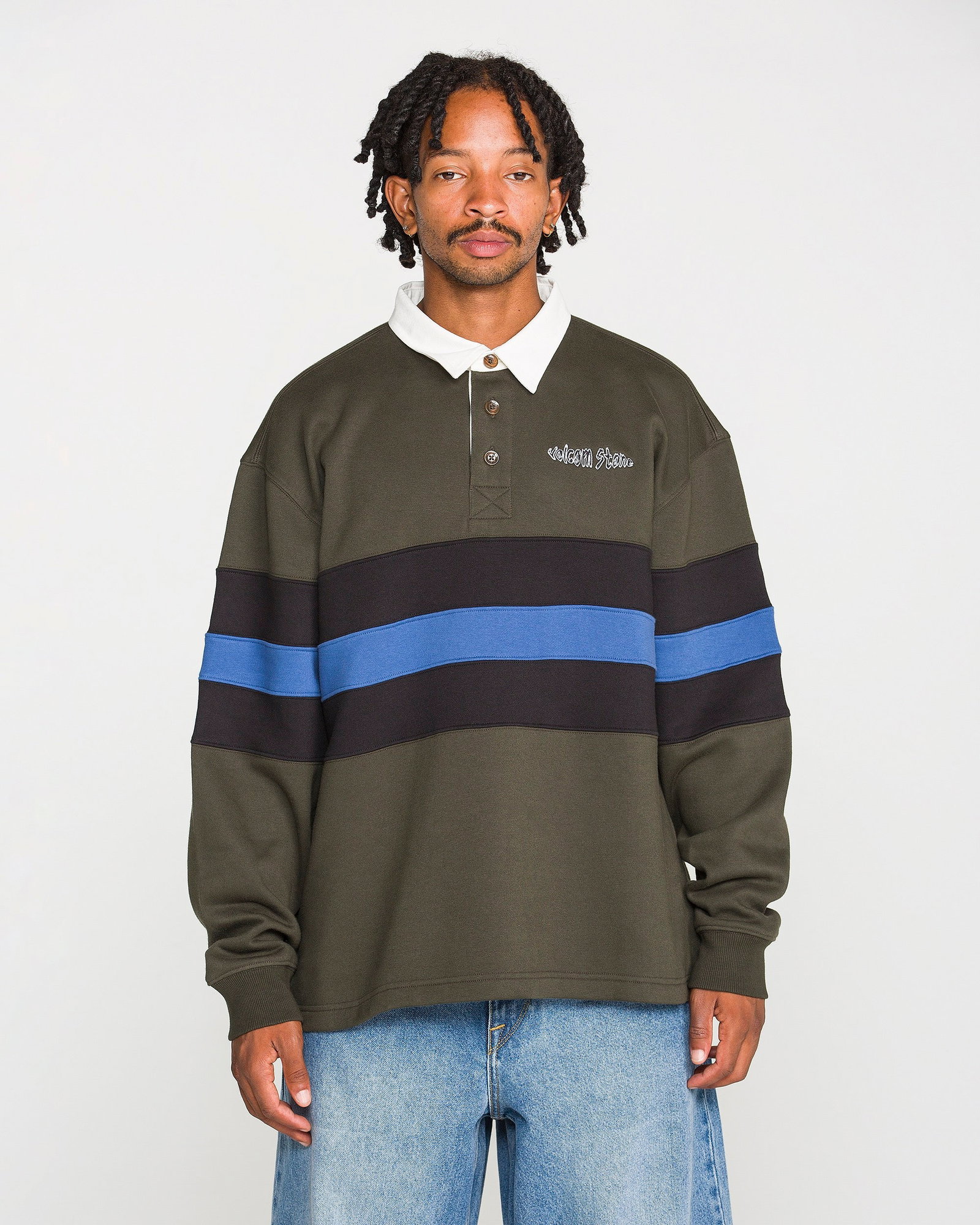 Image of Men's Scratch Stone Fleece Polo