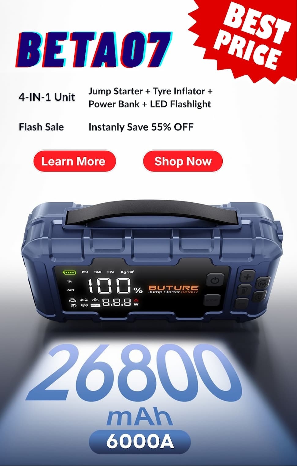 Buture Beta07 Jump Starter