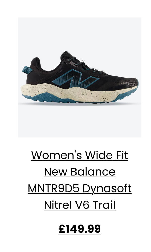 Women's Wide Fit New Balance MNTR9D5 Dynasoft Nitrel V6 Trail £149.99