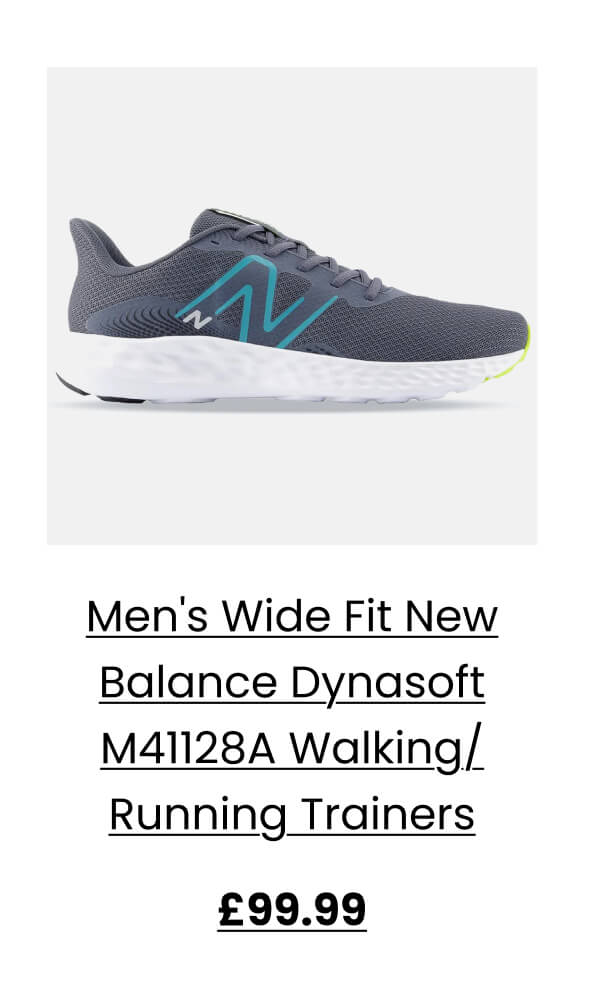 Men's Wide Fit New Balance Dynasoft M41128A Walking/Running Trainers £99.99