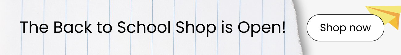 the back to school shop is open! shop now.