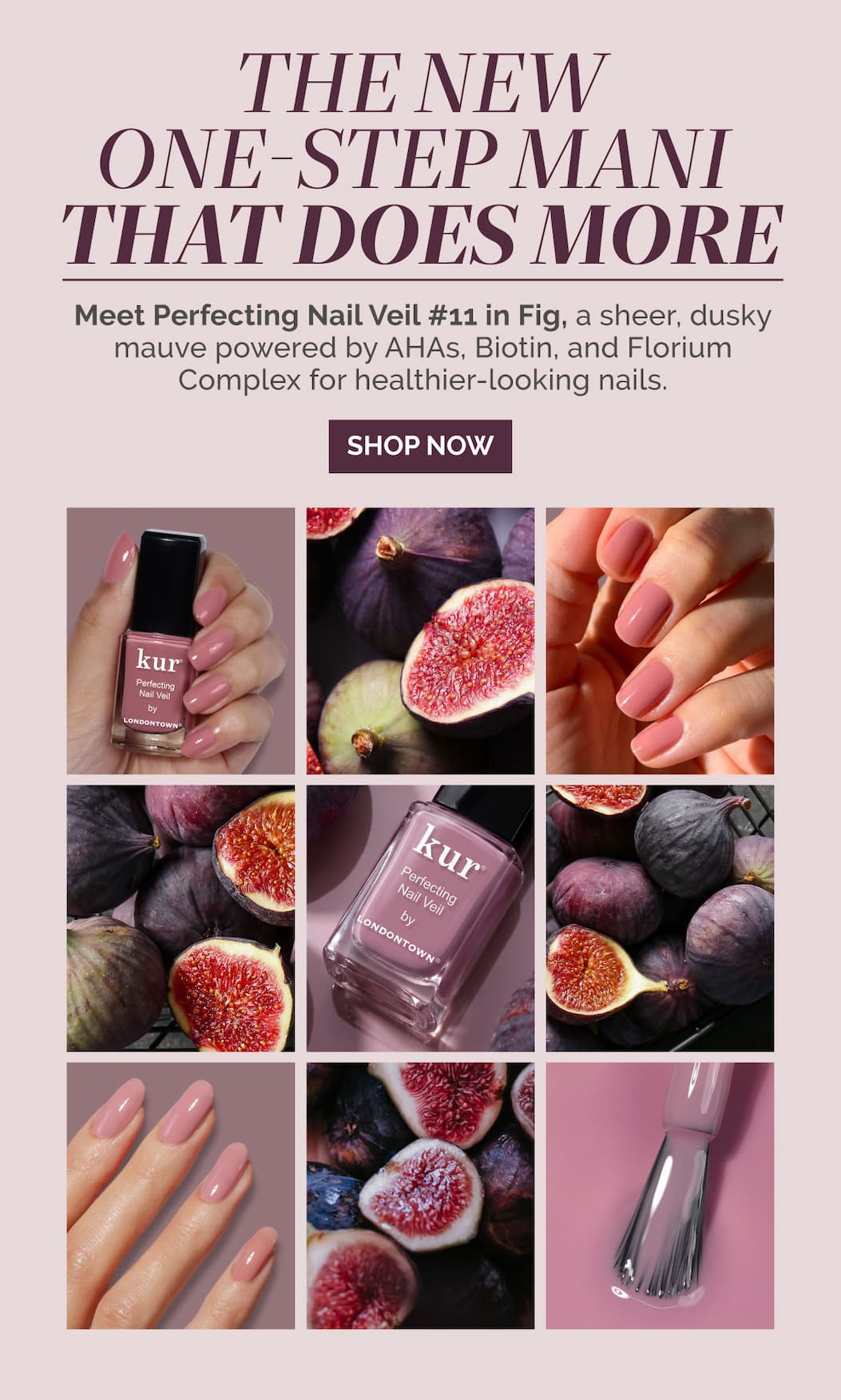 Shop the NEW Perfecting Nail Veil #11 in Fig