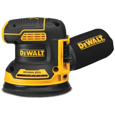 DEWALT 20V MAX Random Orbital Sander, 12,000 OPM, 5in. Pad, Model# DCW210B