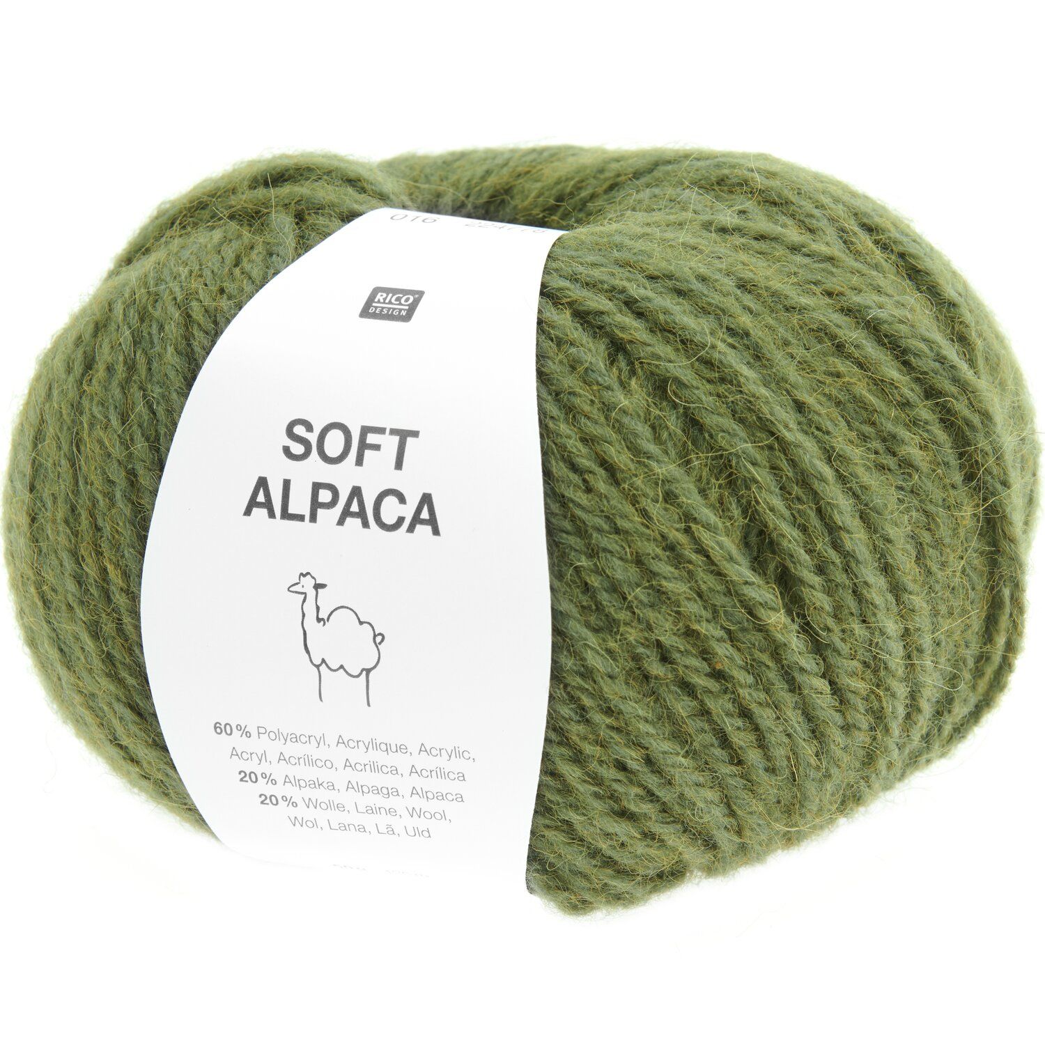 Soft Alpaca Oliv