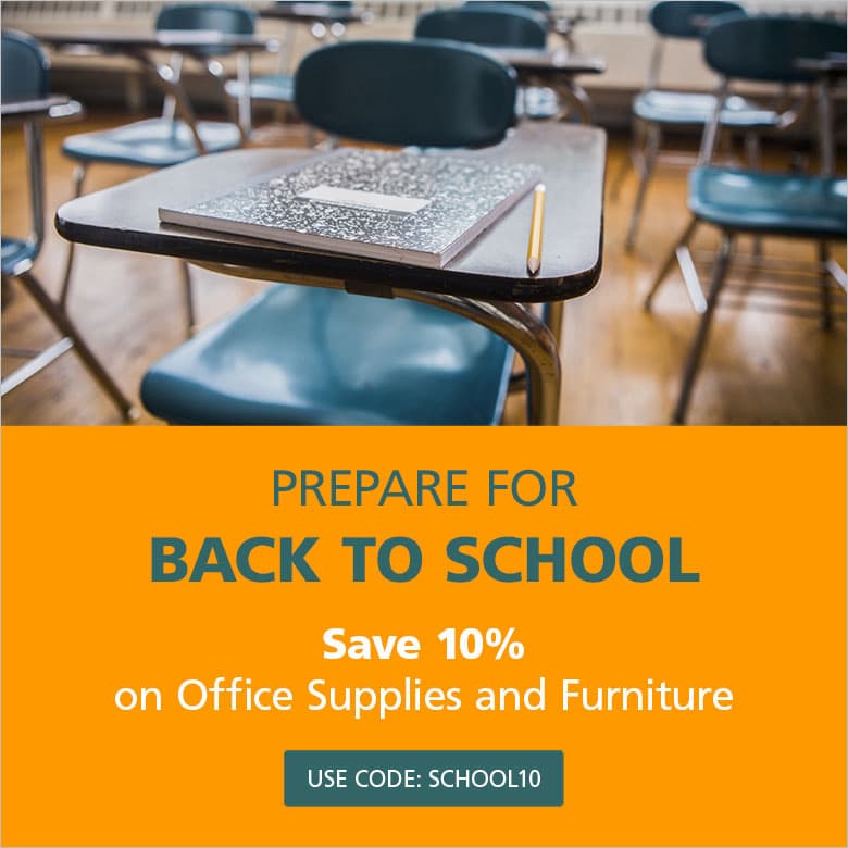 Back to School Ready - Save 10% on Office Supplies
