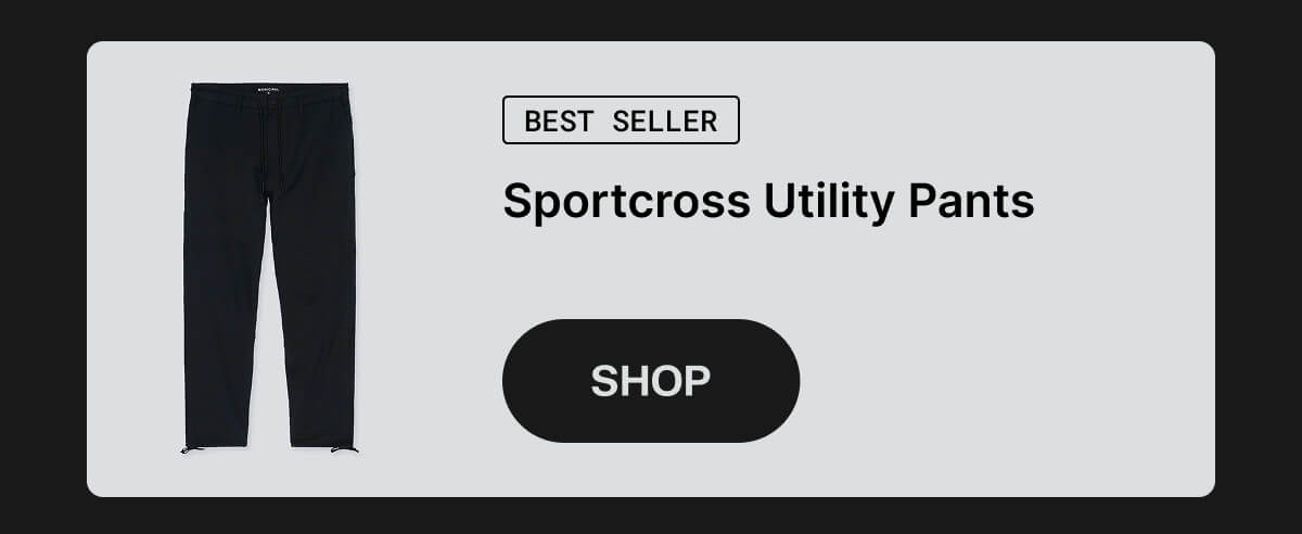 Sportcross Utility Pants in Black
