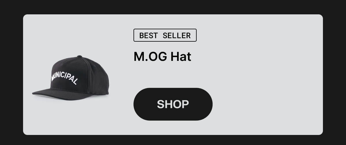 M-OG Hat in Black