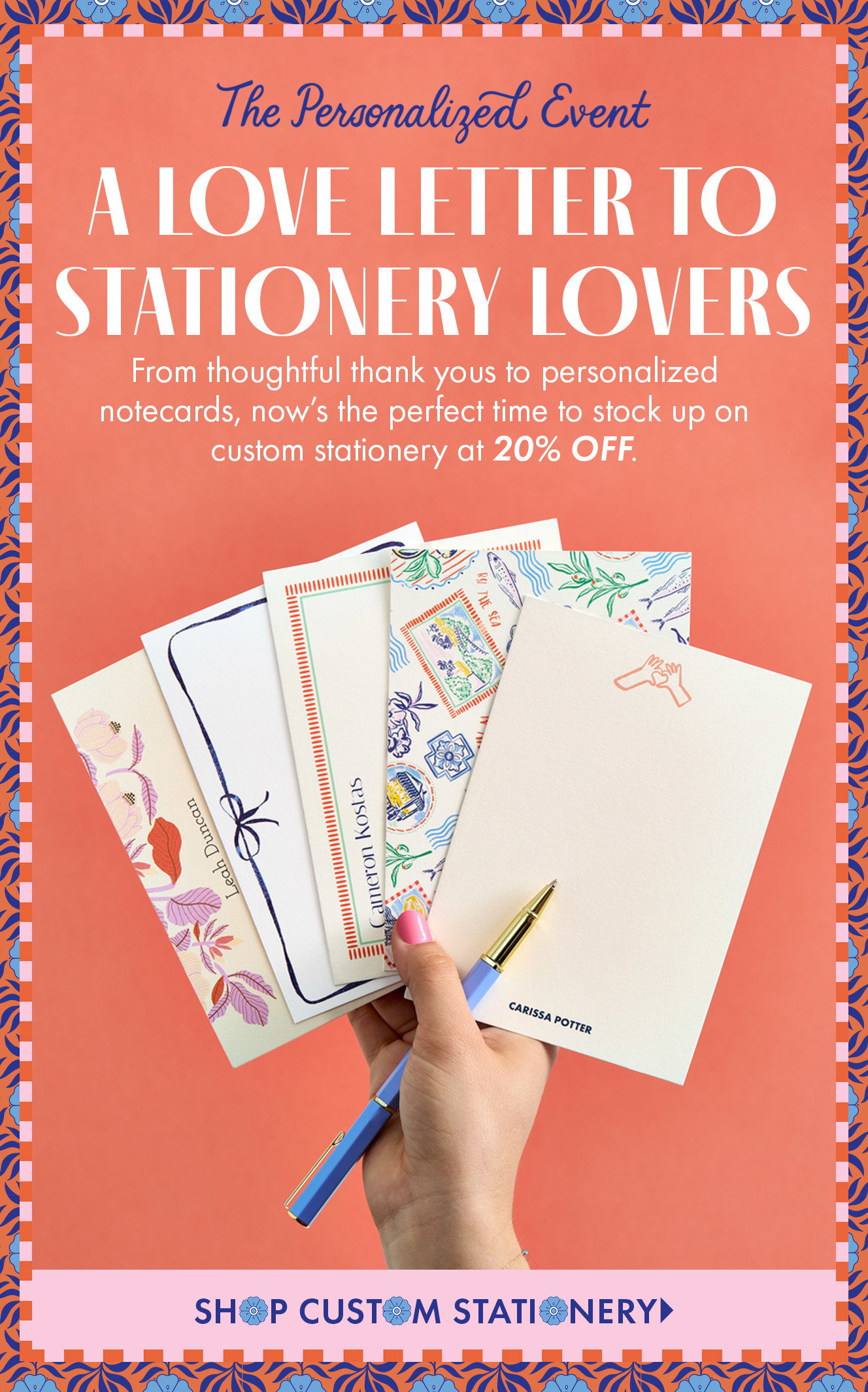 Personalized Stationery