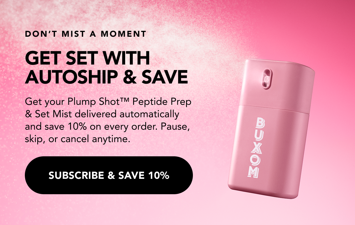 Plump Shot™ Peptide Prep & Set Mist