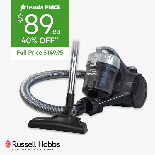 Russell Hobbs Compact XS 1.5L Cylinder vacuum