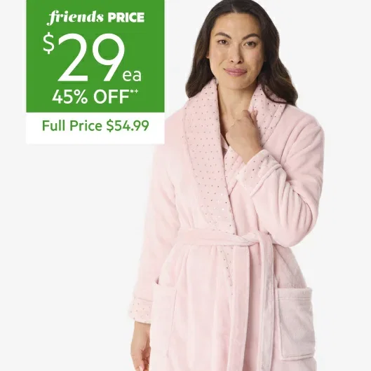 Full price women's dressing gowns
