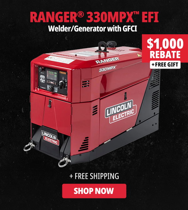 Lincoln Ranger 330MPX EFI Welder/Generator w/GFCI (K4779-1)