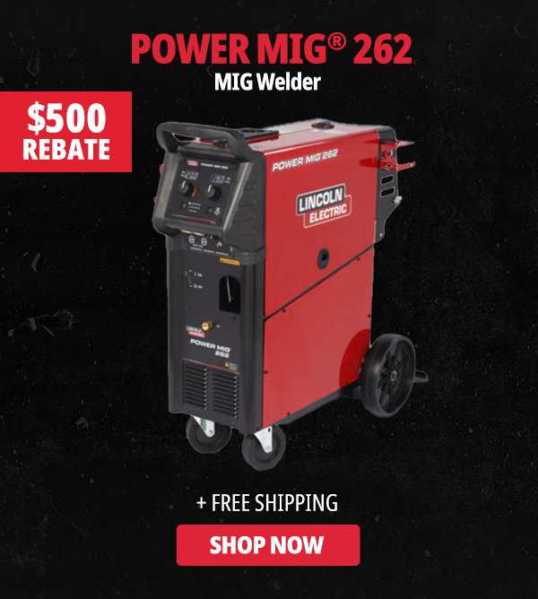 Lincoln Power Mig 262 MIG Welder (208-575V) (K5706-1)