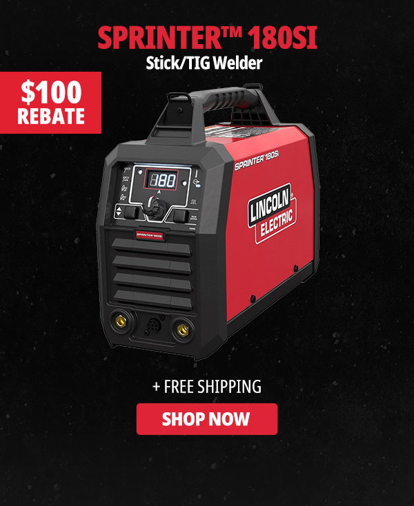 Lincoln Sprinter 180Si Stick/Tig Welder (K5453-1)