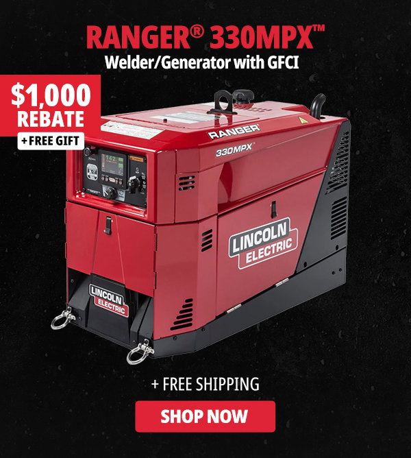 Lincoln Ranger 330MPX Welder/Generator w/GFCI (K3459-1)