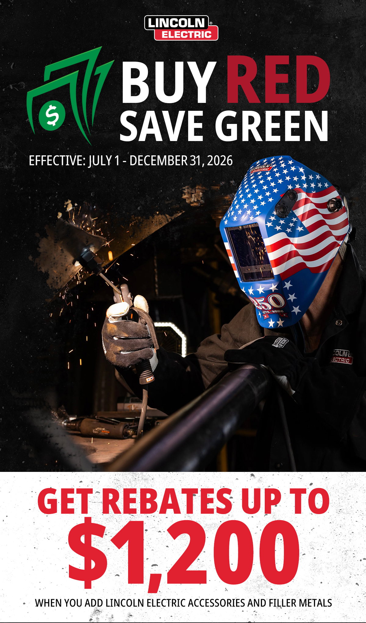 Buy Red, Save Green rebates going on now