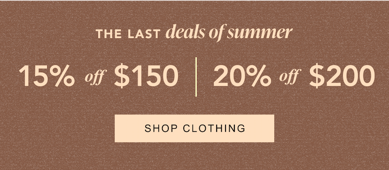 The Last Deals Of Summer