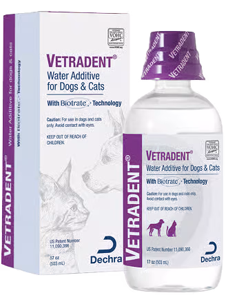 Vetradent Water Additive for Dogs & Cats