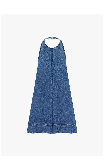 SANDY DENIM MIDI DRESS