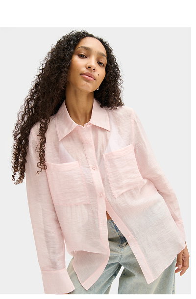 CHER SHEER SHIRT