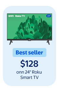 onn 24" Roku Smart TV