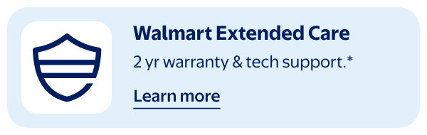 Walmart Extended Care - 2 yr warranty & tech support.*