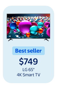 LG 65" 4K Smart TV