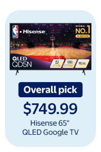 Hisense 65" QLED Google TV