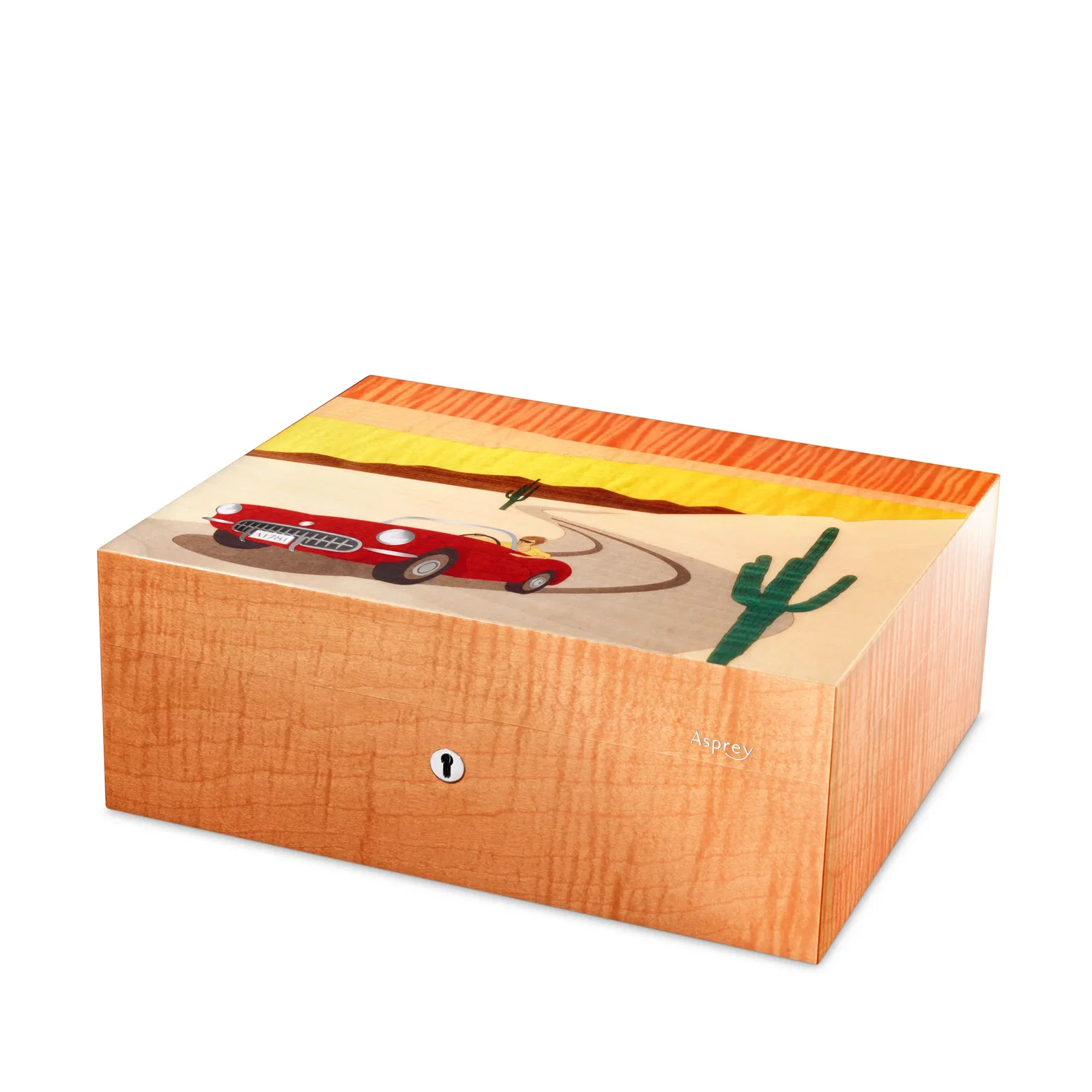 Image of Route 66 Marquetry Humidor