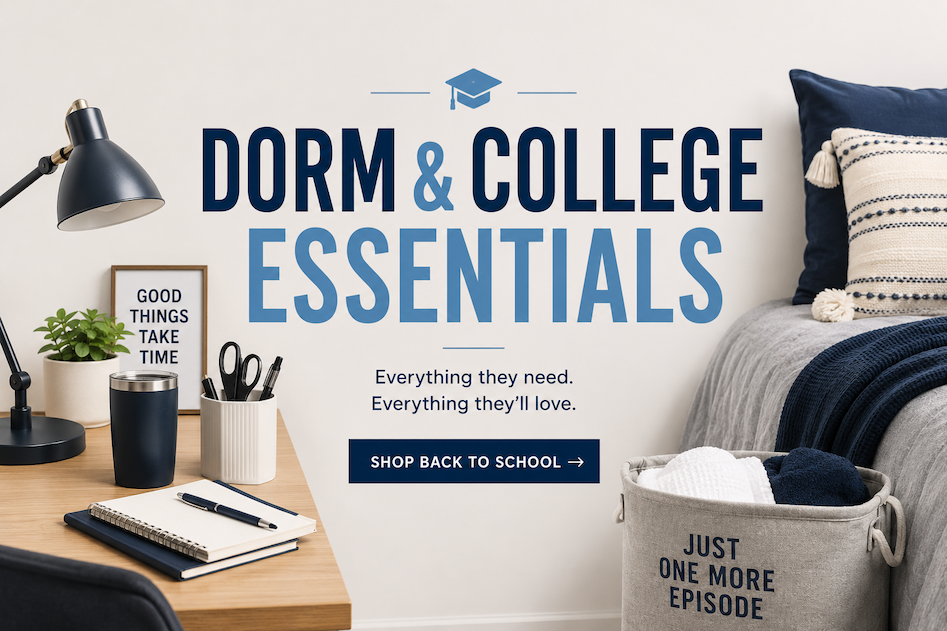 Dorm and college essentials