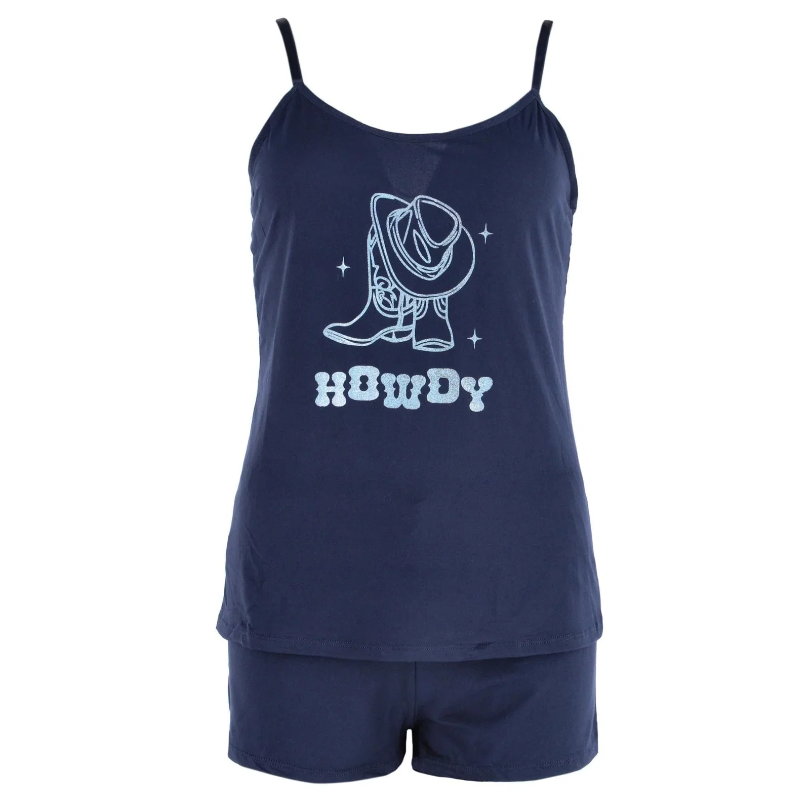 Image of Spree Young Women's Cami Tank Top and Short Pajama Sleep Set