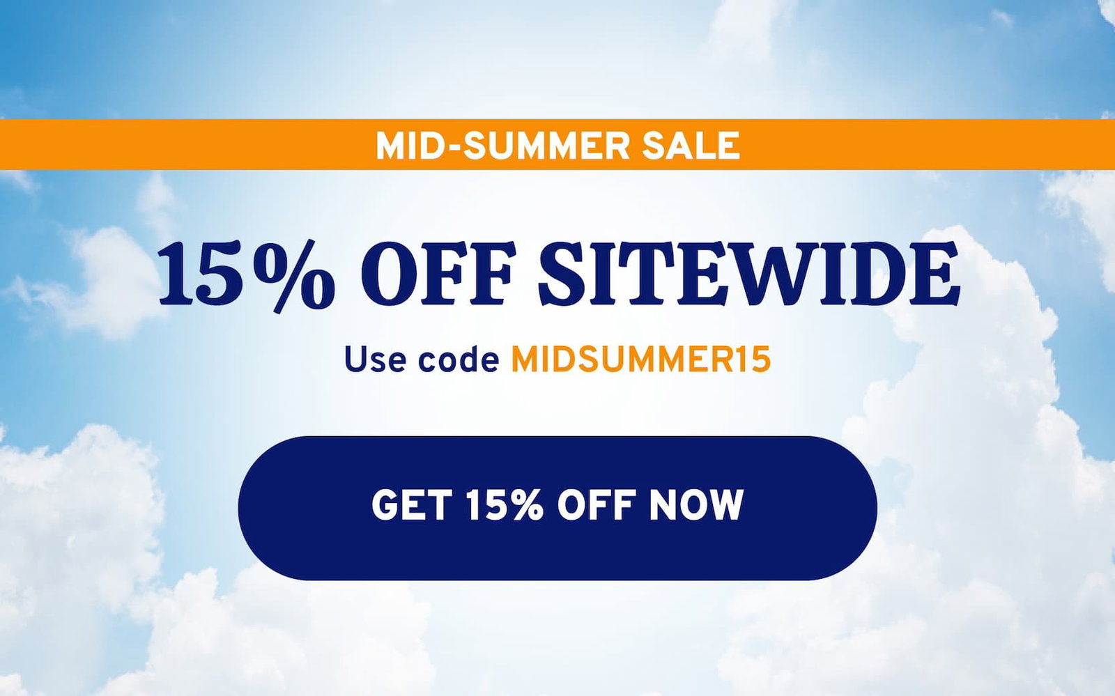 The mid-Summer sale is sitewide. Get 15% off with code MIDSUMMER15