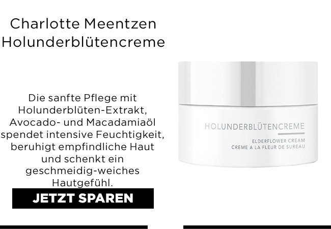 Charlotte Meentzen Holunderblütencreme