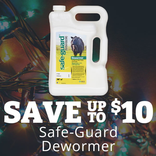Save up to $10 on Safe-Guard Dewormer