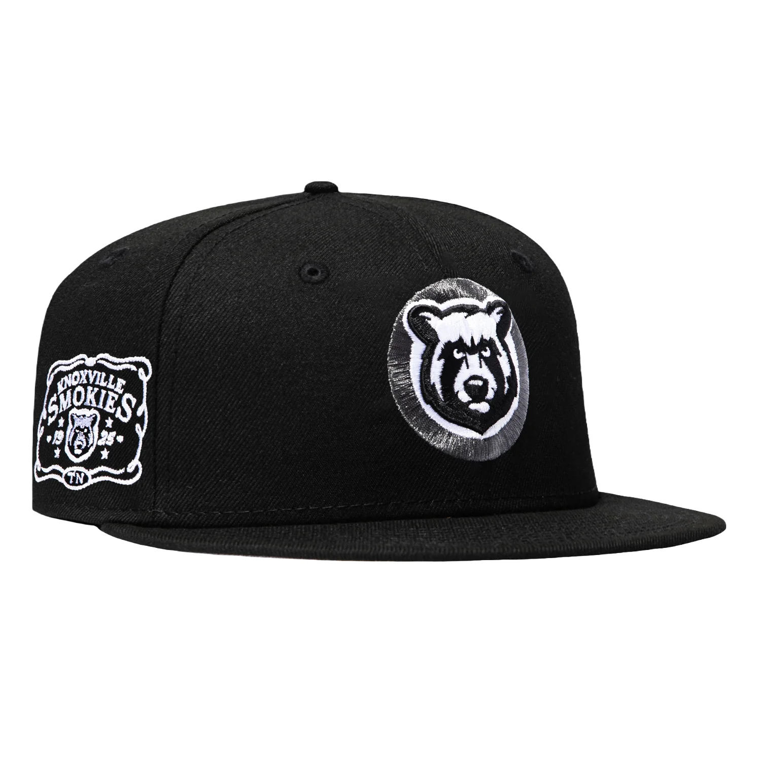 Image of New Era 59Fifty Highball Knoxville Smokies 1925 Inaugural Patch Hat - Black